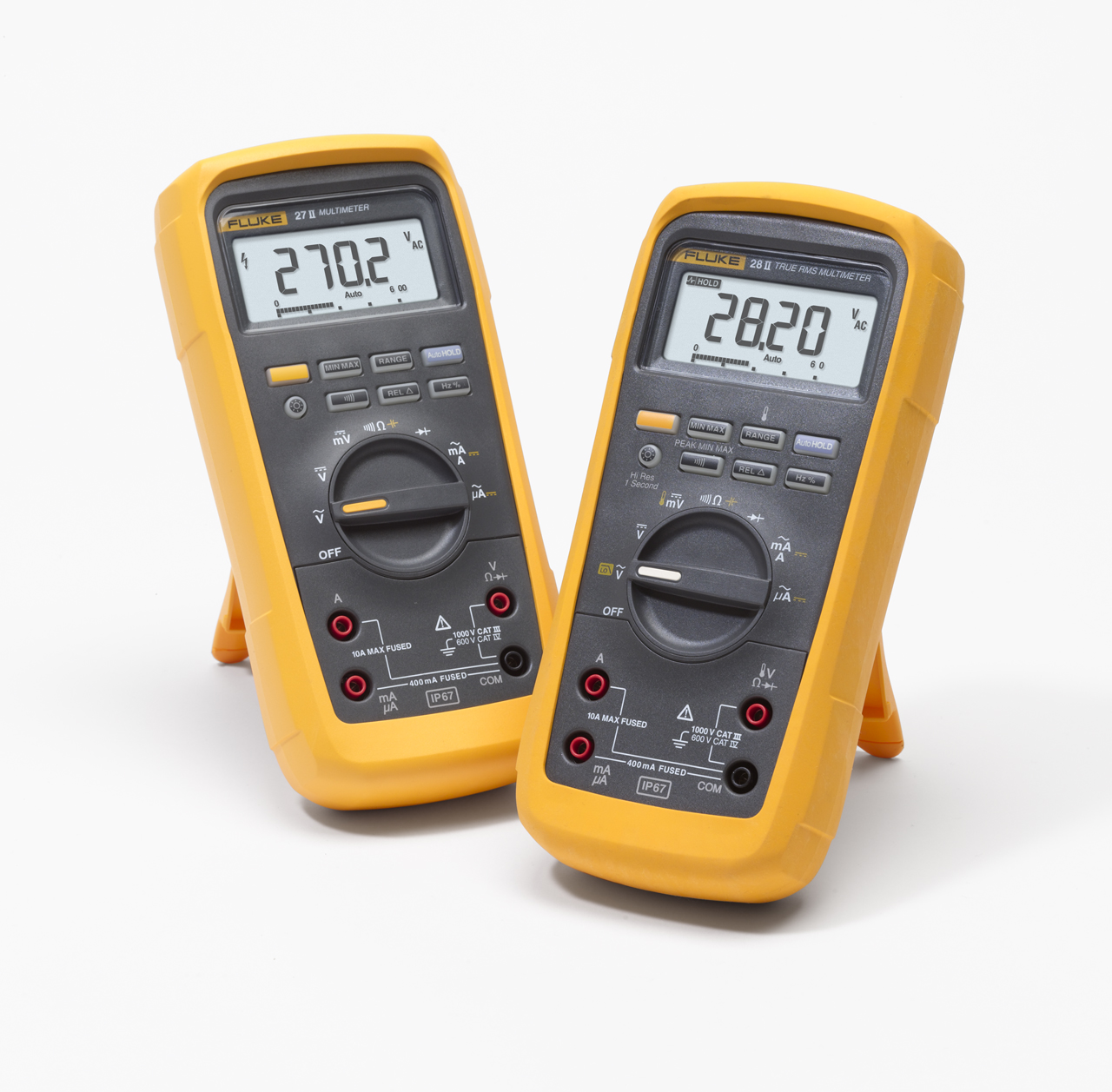 Fluke-27-28ii Fluke 28II 28 28-II Digitalmultimeter Hand Multimeter IP67