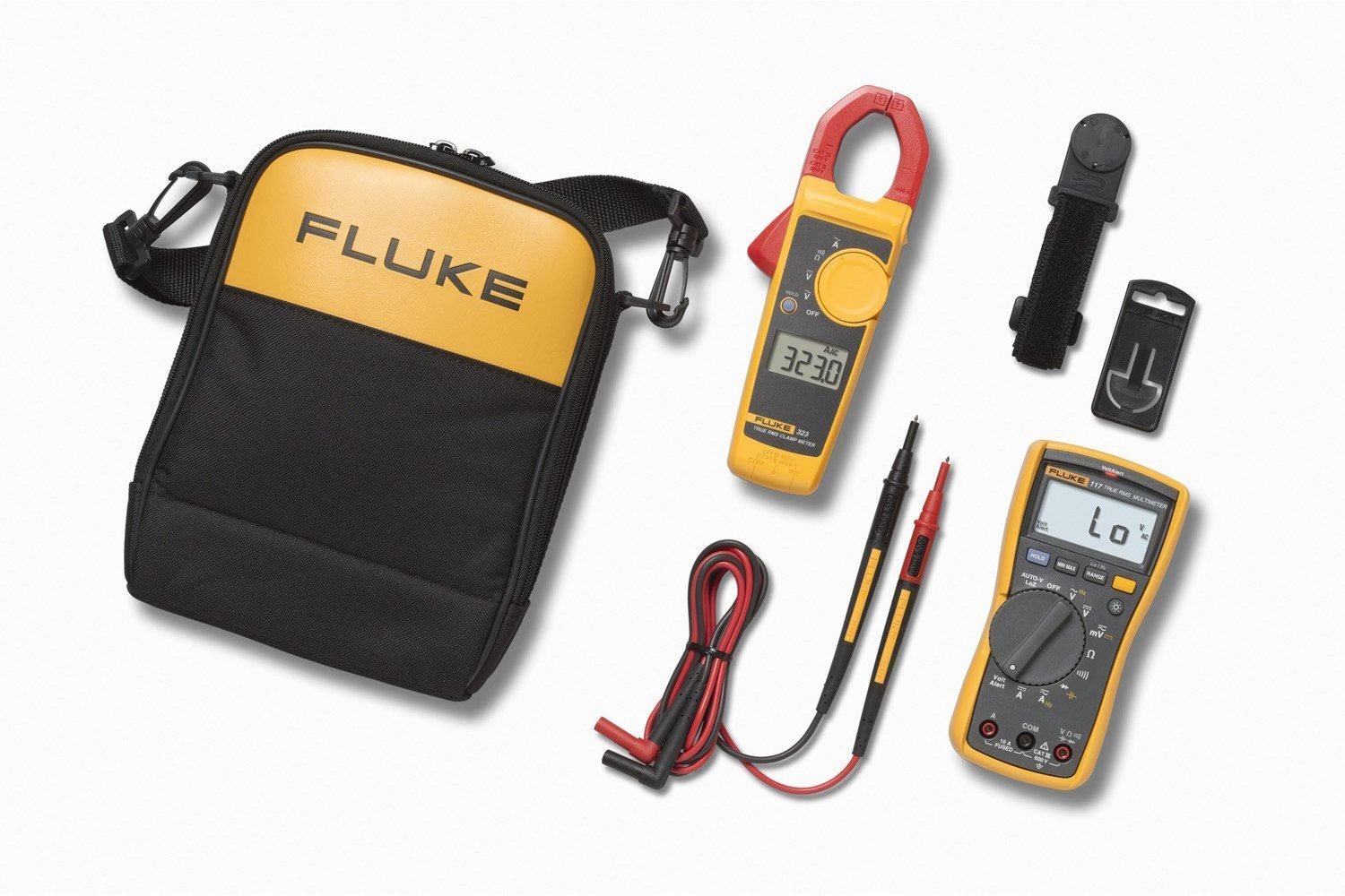 117-323Ln59FWyriUUfJ Fluke 117/323 Multimeter Combo Kit für Elektriker Nachfolger 117/322