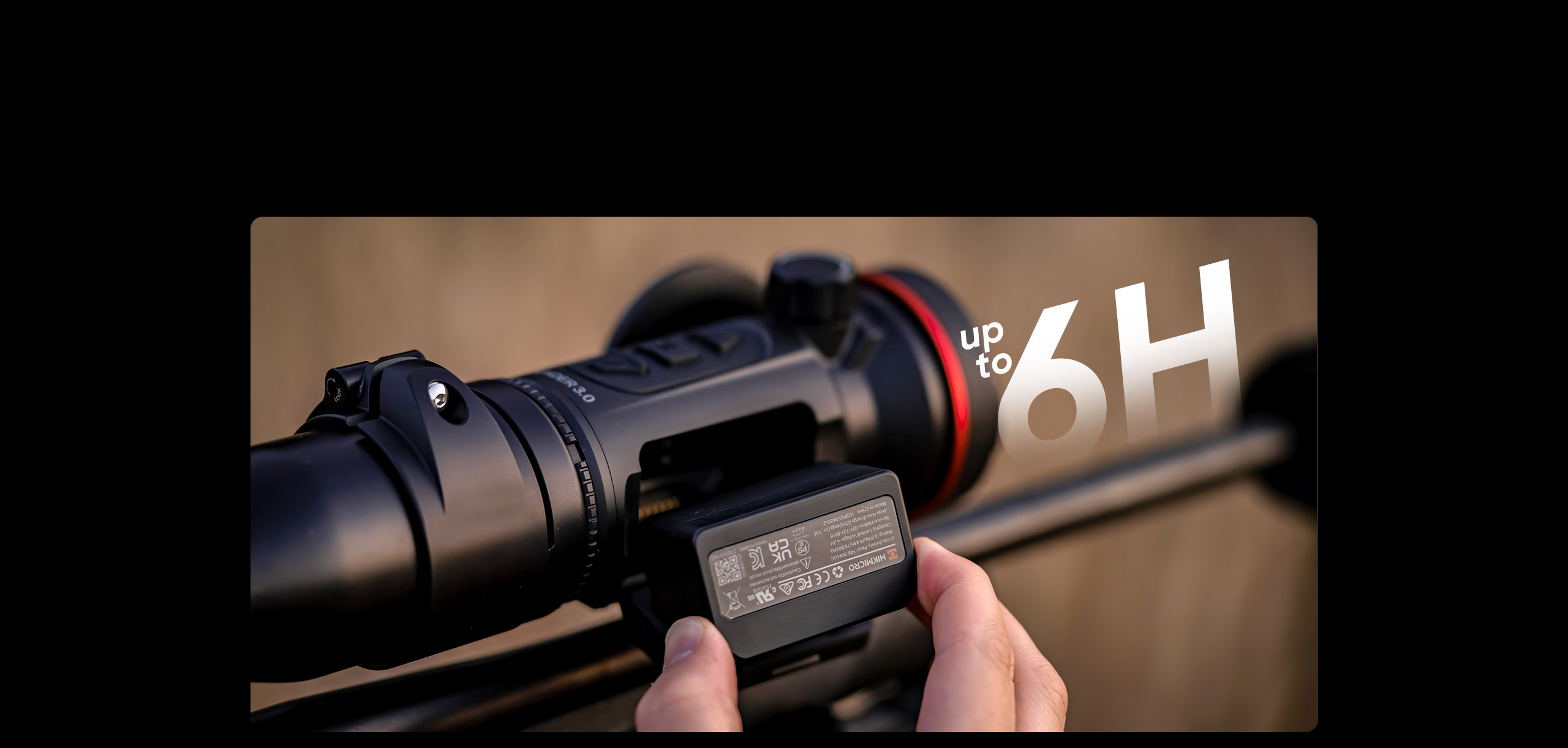 HIKMICRO TQ35C 3.0 Clip-On 640x512 Pixel Wärmebild Vorsatzgerät < 15mK 