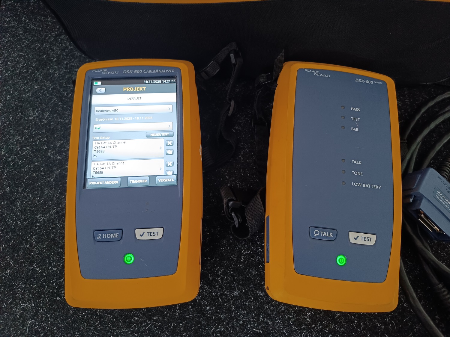 Fluke DSX-600 INT 500MHz Netzwerktester gebraucht