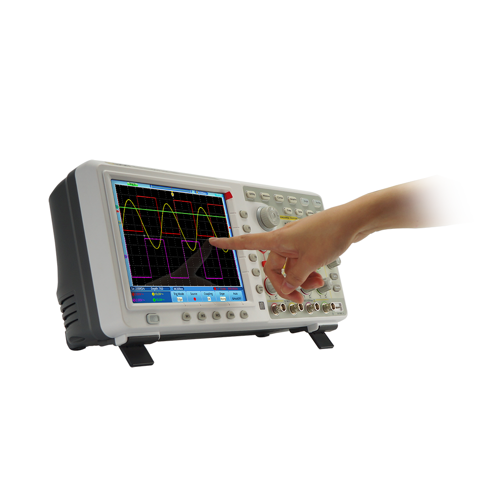 OWON-TDS-2 OWON TDS8104 4 Kanal 100MHz 2GS/s Oszilloskop mit Touchscreen 8 Zoll
