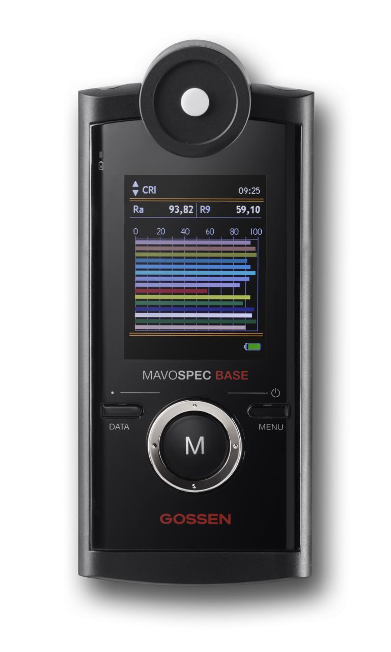 mavospecbaseoben_weidisplay4 Gossen MAVOSPEC BASE Spektrometer für CEI Flicker Peak TM-30-15