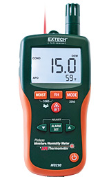 Extech MO290 Nadelloses Luft- Feuchtigkeitsmessgerät + IR