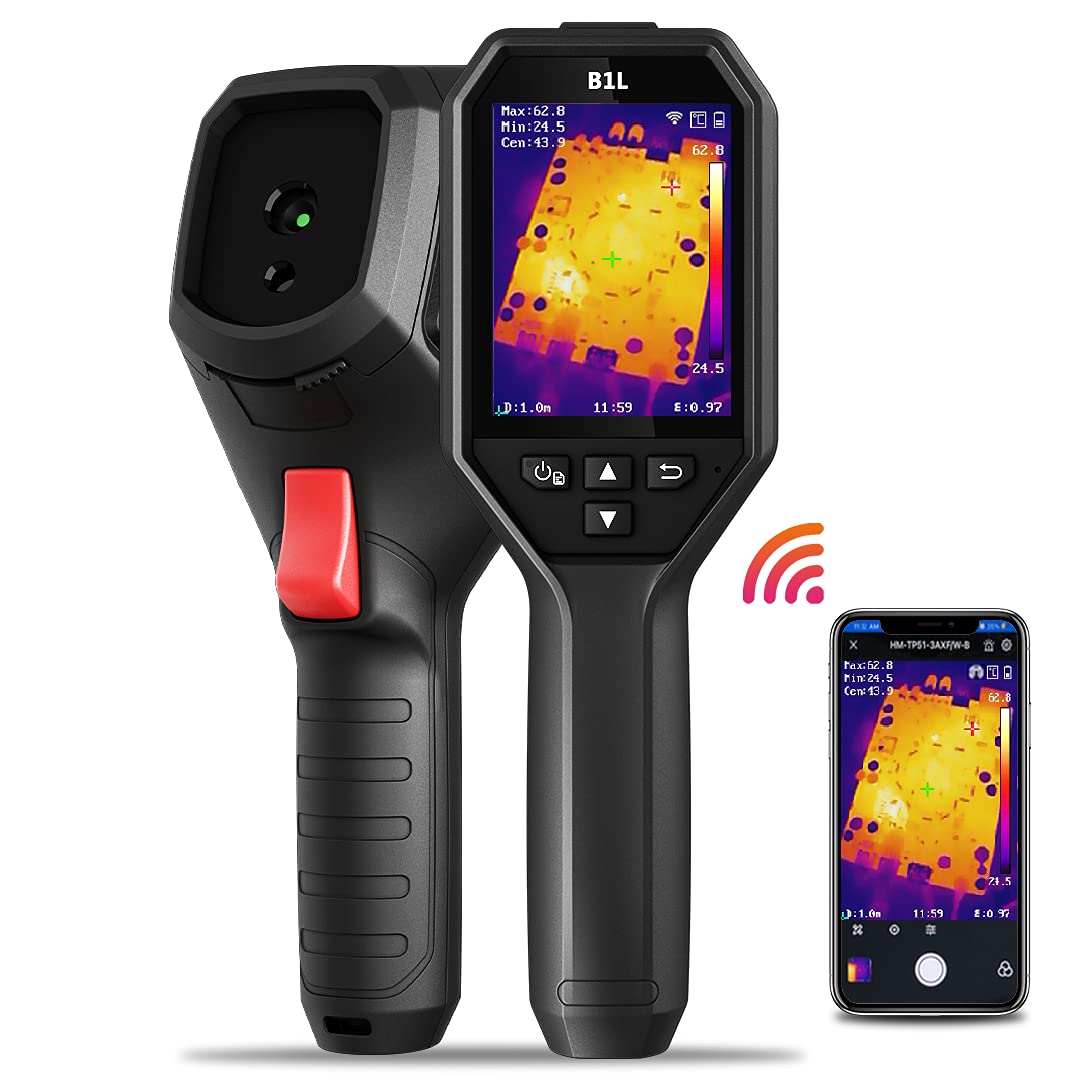 B1LdGcEfBmIsOyhg HIKMICRO B1L Wärmebildkamera 160x120px -20° bis 550°C 25Hz 3,2" Display WLAN ECO