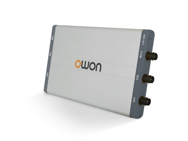 OWON VDS3104L USB Oszilloskop 4x 100 MHz 1GS/s mit LAN