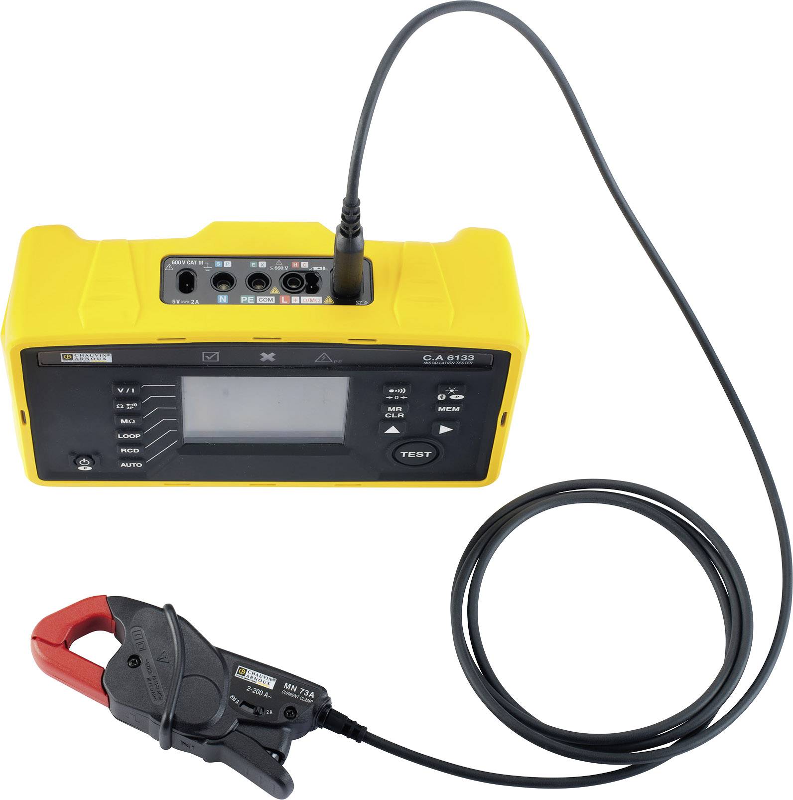 MN73A Chauvin Arnoux P01120439 MN73A Stromzangenadapter für Installationstester 6131 + 6133