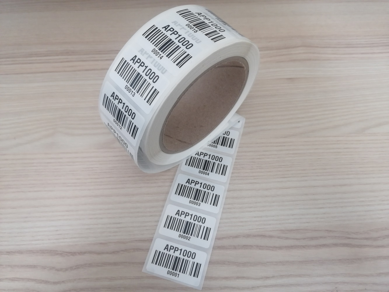 1000 Stück APP1000 Barcode Etiketten 1-1000 für Fluke Gossen Beha Benning