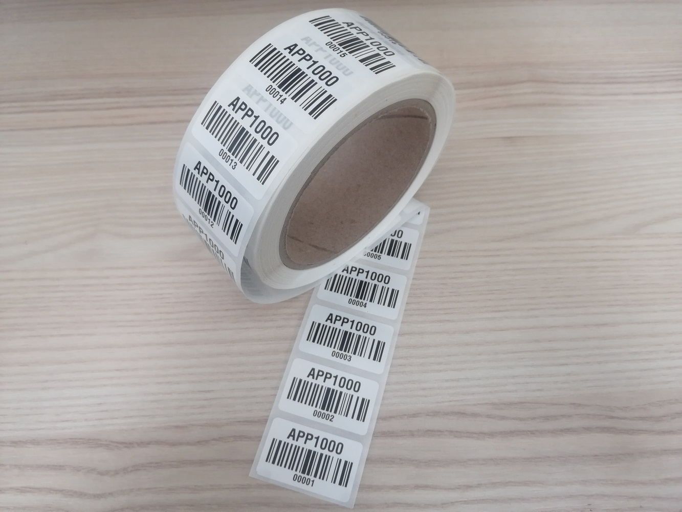 APP1000-Eigen 1000 Stück APP1000 Barcode Etiketten 1-1000 für Fluke Gossen Beha Benning