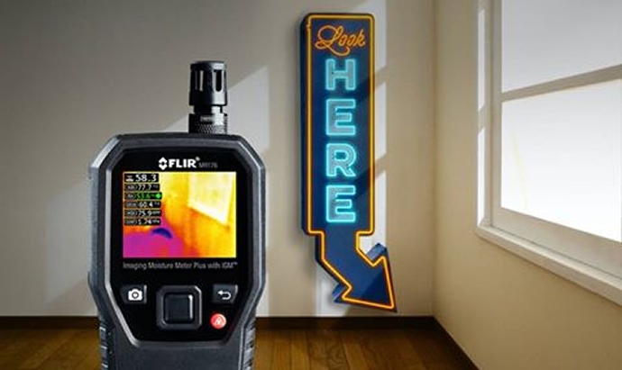 FLIR MR176 Feuchtemessgerät mit integrierter Wärmebildkamera