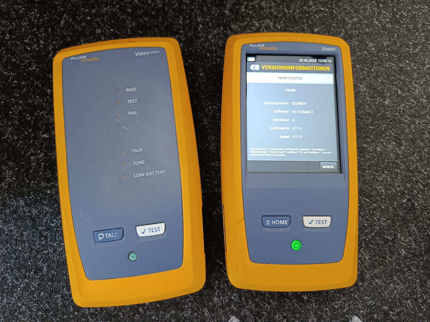 Fluke DSX-5000 INTL CAT 6A 1000MHz Netzwerktester DSX5000 gebraucht Fluke DSX-5000 INTL CAT 6A 1000MHz Netzwerktester DSX5000 gebraucht