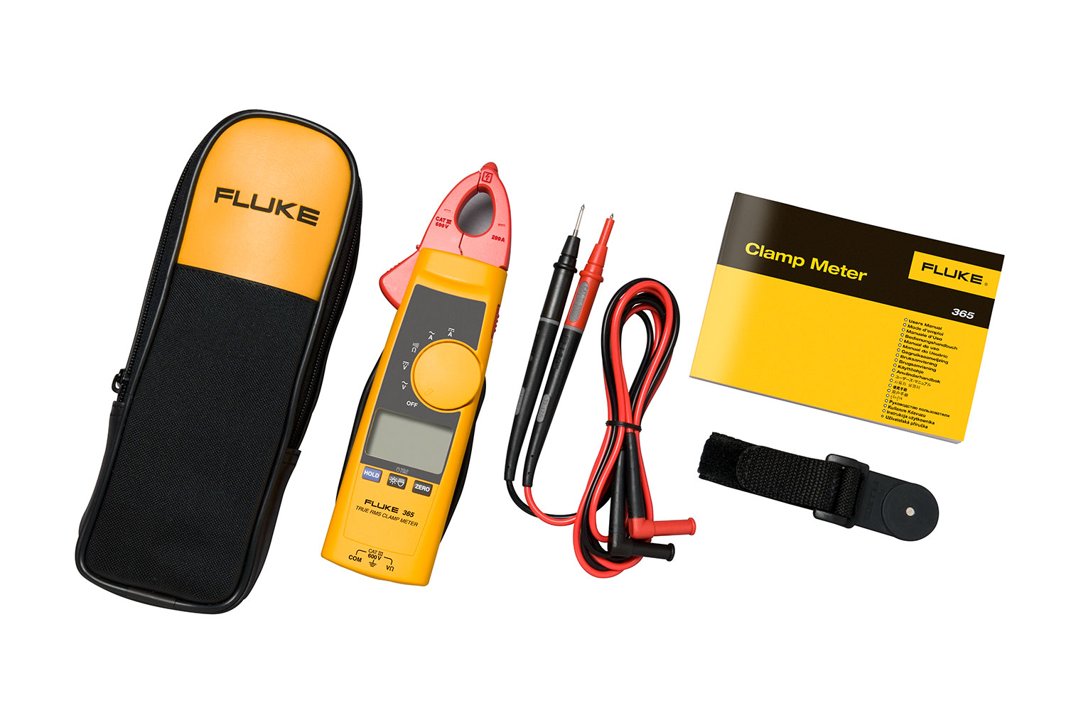 Fluke 365 Echteffektiv-Strommesszange für AC und DC Stromzange