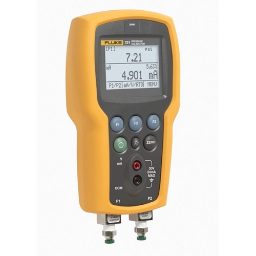 721 Fluke 721 Zweikanal-Druckkalibrator 721-3615 36 psi, 1500 psi 2,5 bar, 100 bar