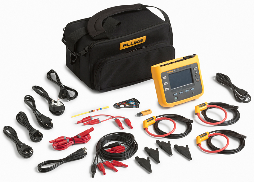 1730QRKX3jxzwJsYa Miete Fluke 1730/1732 Dreiphasiger Power Logger Netz Analyse Gerät