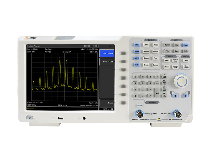 xsa1015-1 OWON XSA1036-TG Spektrum Analyser 9 kHz - 3.6 GHz mit Tracking Generator