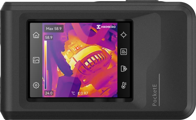 HikMicro PocketE Wärmebildkamera im Taschenformat mit WLAN, 96x96 Pixel, -20 bis 350°C NETD