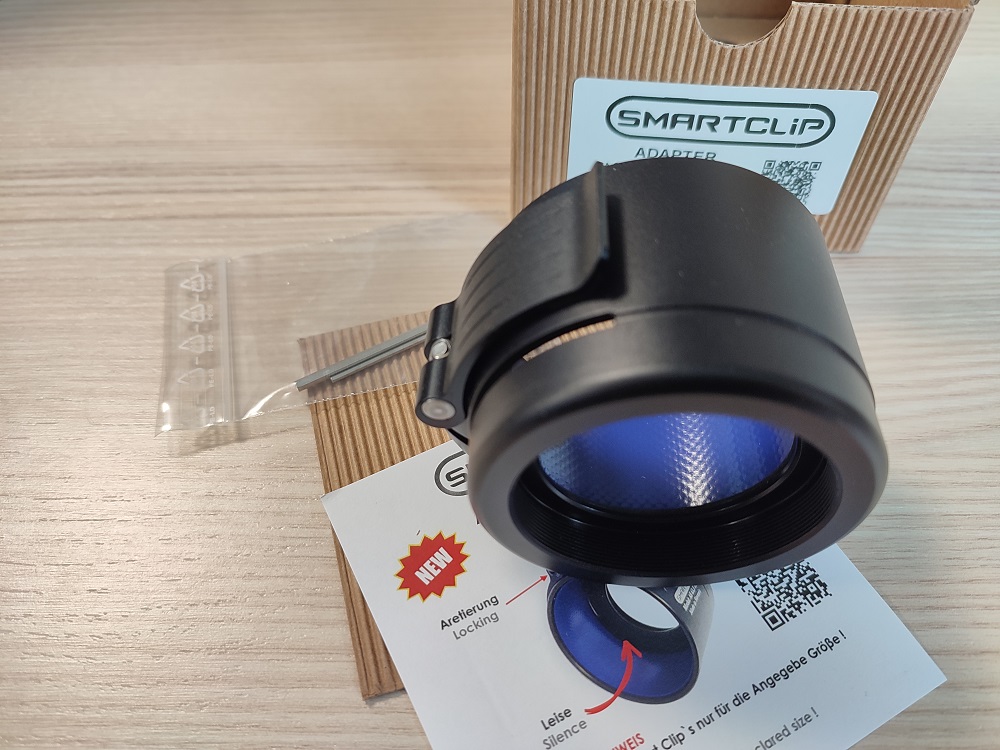Smartclip-4 Smartclip Clip-on Klemmadapter Adapter M52x1 für Vorsatzgeräte HikMicro