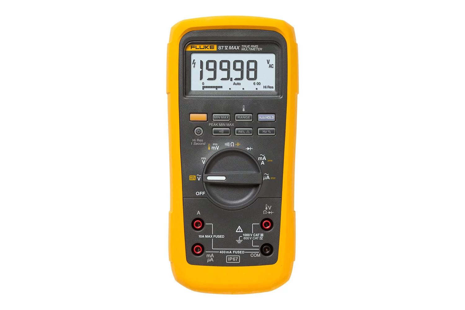 Fluke-87V-MAX Fluke 87V-MAX/E2 KIT TRMS Digitalmultimeter 87V MAX E2