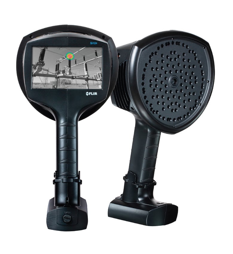 Flir Si124-LD PLUS Industrielle, akustische Bildgebungskamera zur Erkennung von Druckluftlecks Flir Si124-LD PLUS Industrielle, akustische Bildgebungskamera zur Erkennung von Druckluftlecks