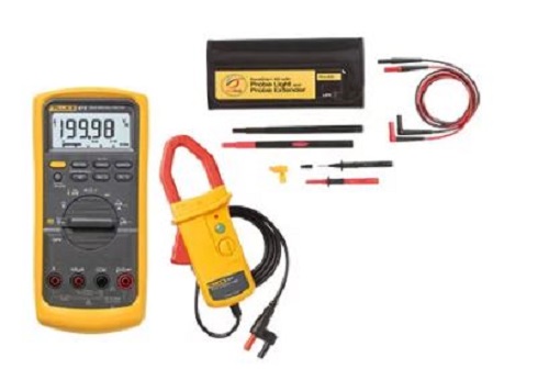 Fluke 87V/i410/L215  Combo Kit für industrielle Anwendungen