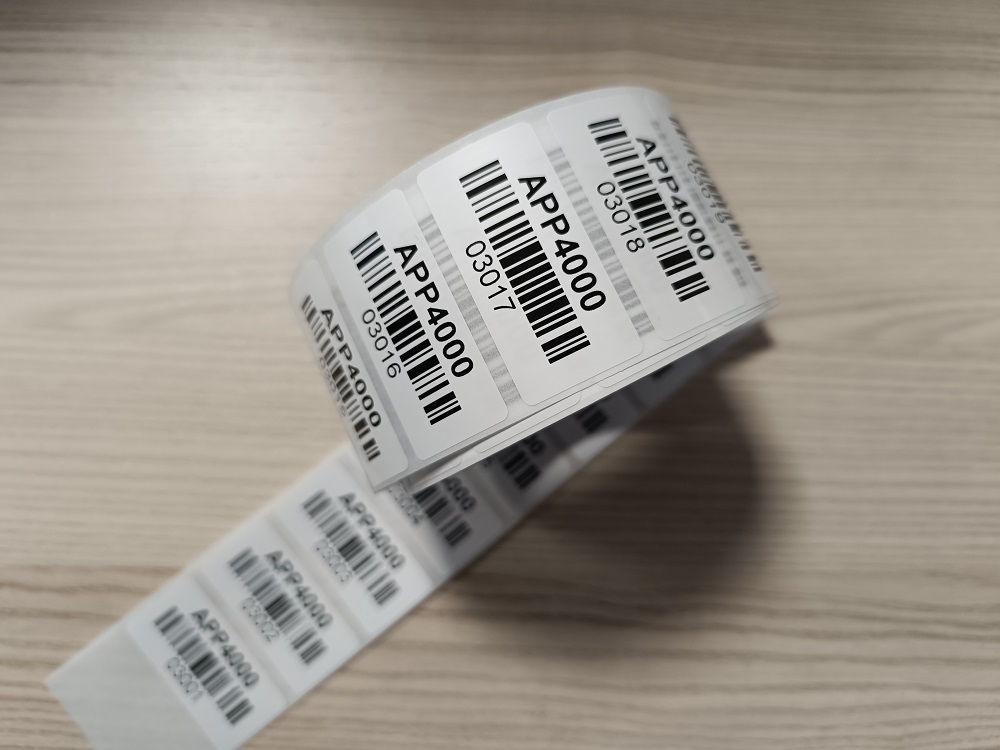 APP4000 1000 Stück APP4000 Barcode Etiketten 3001-4000 für Fluke Gossen Beha Benning