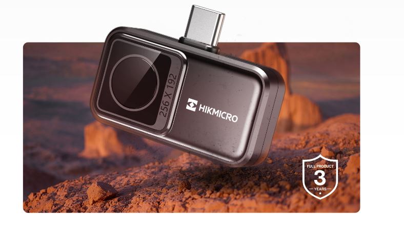 HIKMICRO Mini2 Smartphone Wärmebildkamera 256x192 Pixel USB-C , 25Hz, -20°C - 350°C