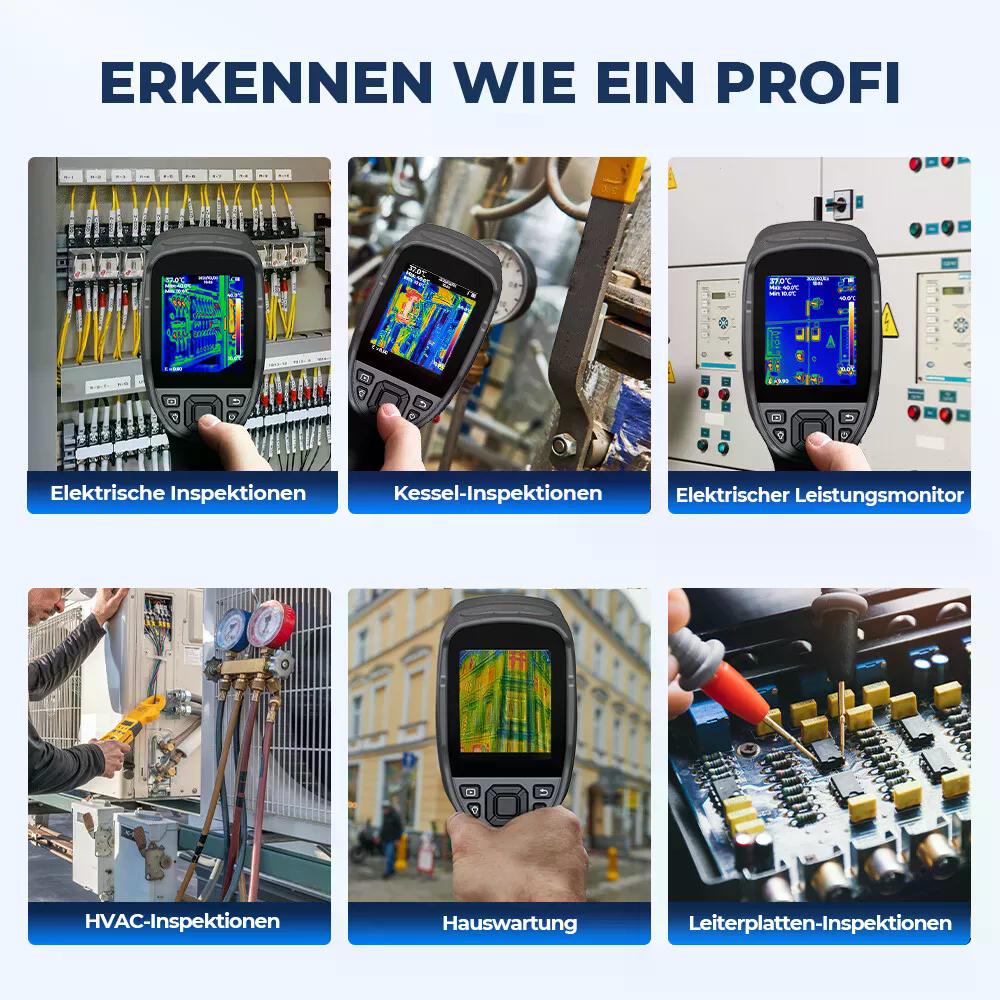 TopDON TC005 Wärmebildkamera 256x192px -20° bis 550°C 25Hz 2,8" Display TopDON TC005 Wärmebildkamera 256x192px -20° bis 550°C 25Hz 2,8" Display