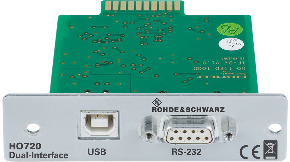 Rohde & Schwarz HO720 Schnittstelle RS-232 und USB für HMP Serie