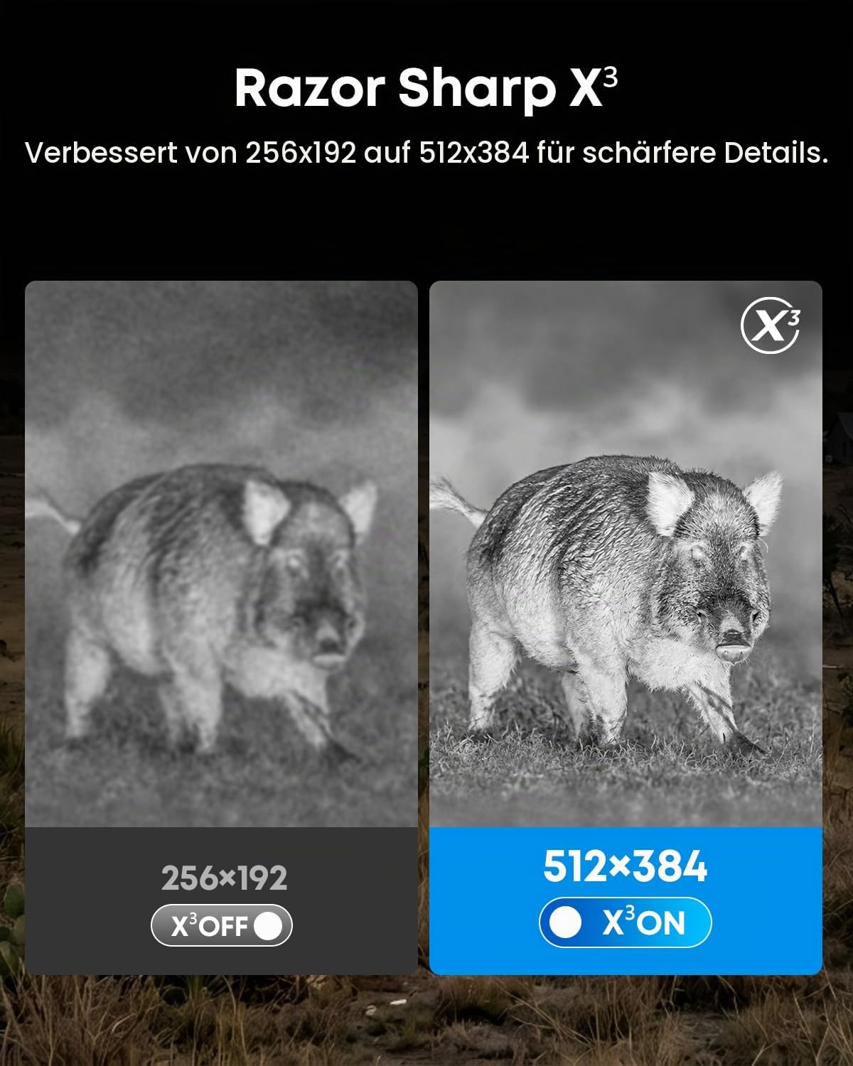 Thermal Master T2 Max 512x384 Pixel Wärmebildkamera für IOS und Android für Jagd+Outdoor