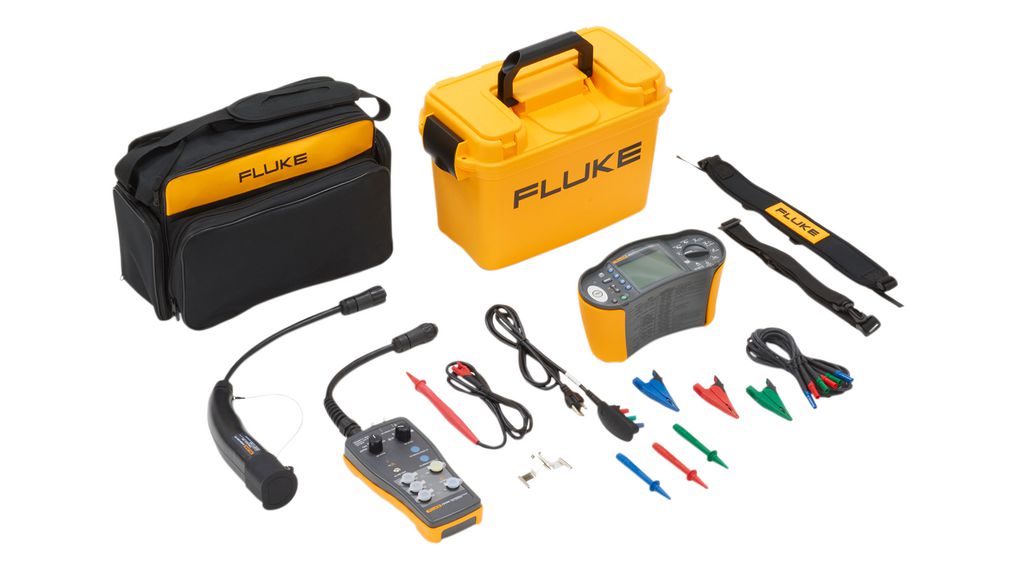 Fluke FLK-FEV300/KIT DE Prüfadaptersatz für Elektrofahrzeug-Ladestationen 1664FC