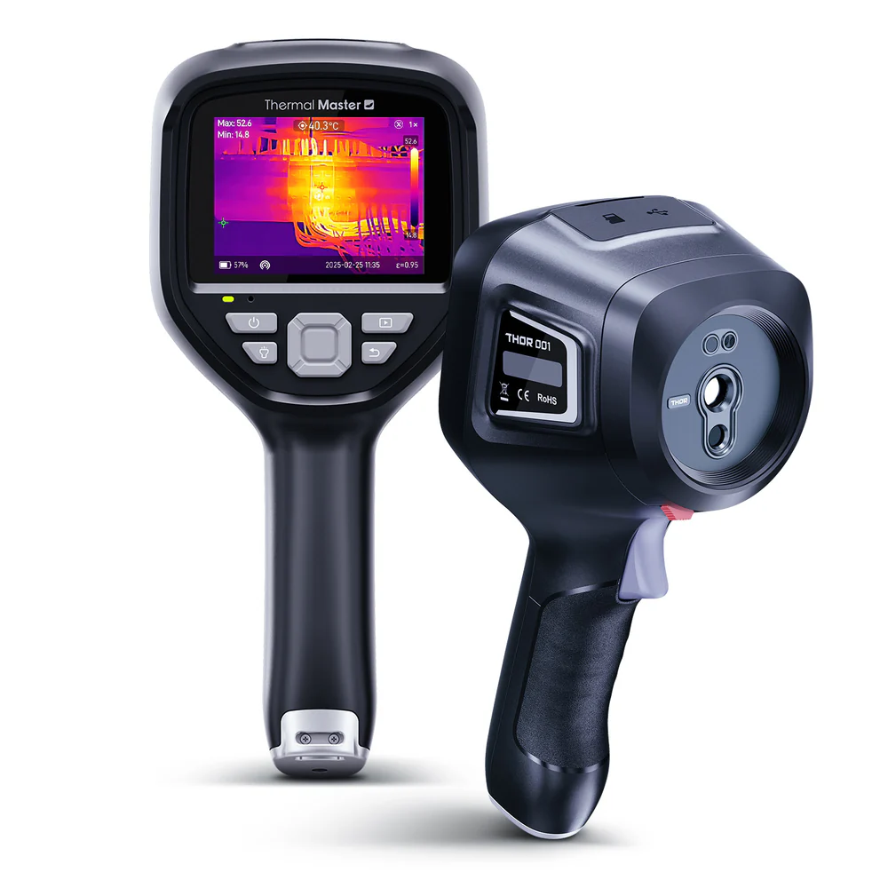 Thermal Master Thor001 Wärmebildkamera, 256x192px, SuperIR 512x384px, 35mK Infiray