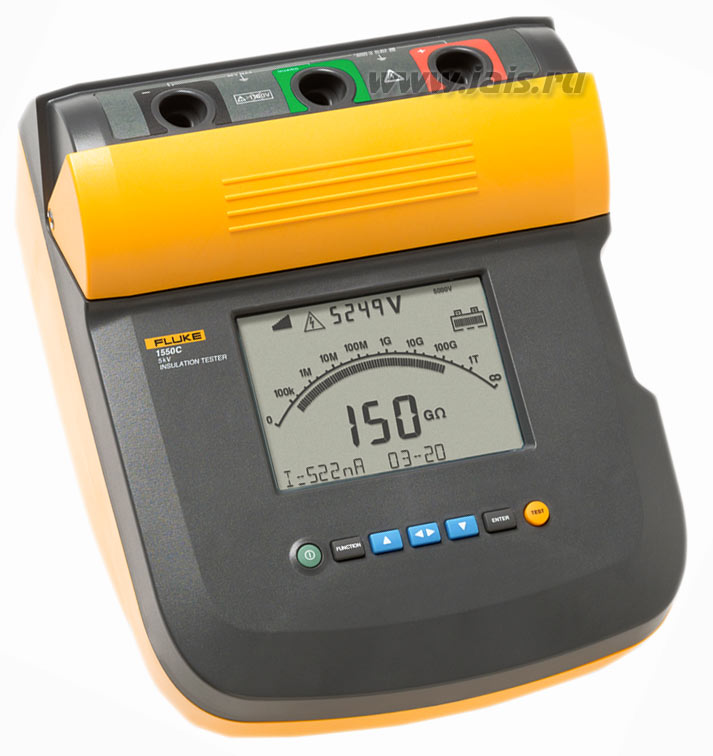 FLUKE 1550C  w/IR3000 Isolationsmessgerät Isolationstester bis 5KV 5000V