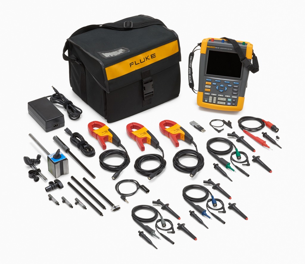 FLUKE MDA-550/FPC EU Motorantrieb-Analysator, 4 Kanäle, 500 MHz PRO MDA550-III + Premium Care