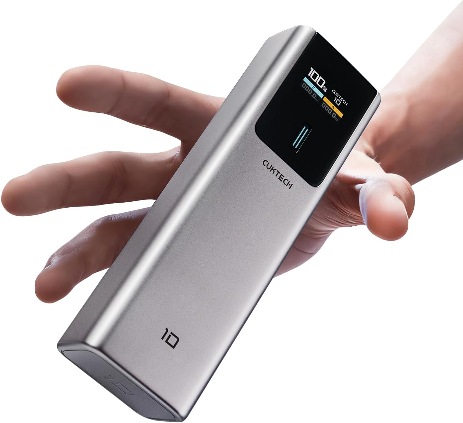 CUKTECH 10 Powerbank 10000mAh (4S1P), 100W Power Bank mit Digitales Display, Externer Handyakku CUKTECH 10 Powerbank 10000mAh (4S1P), 100W Power Bank mit Digitales Display, Externer Handyakku