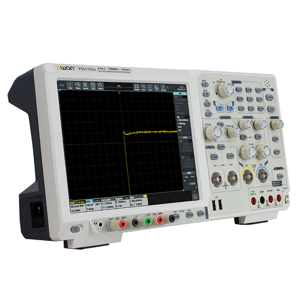 FDS1102-1 OWON FDS1102 4-in-1 Digital Speicher Oszilloskop + AG + Netzgerät + Multimeter