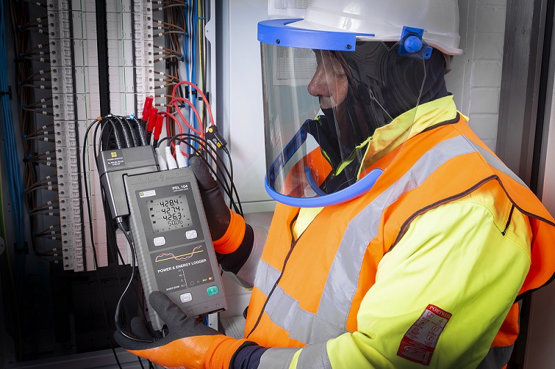 PEL104held Chauvin Arnoux PEL 104 + 3x MA194-350 Netzanalysator mit 3G/GPRS, WiFi, Bluetooth, Ethernet, USB PEL104