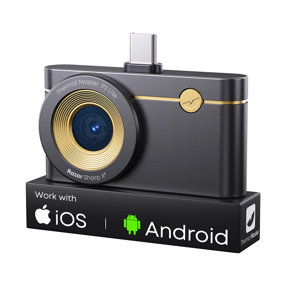 Thermal Master P2 MAX / P3 LITE Wärmebildkamera IOS+Android, 256x192px, SuperIR 512x384px