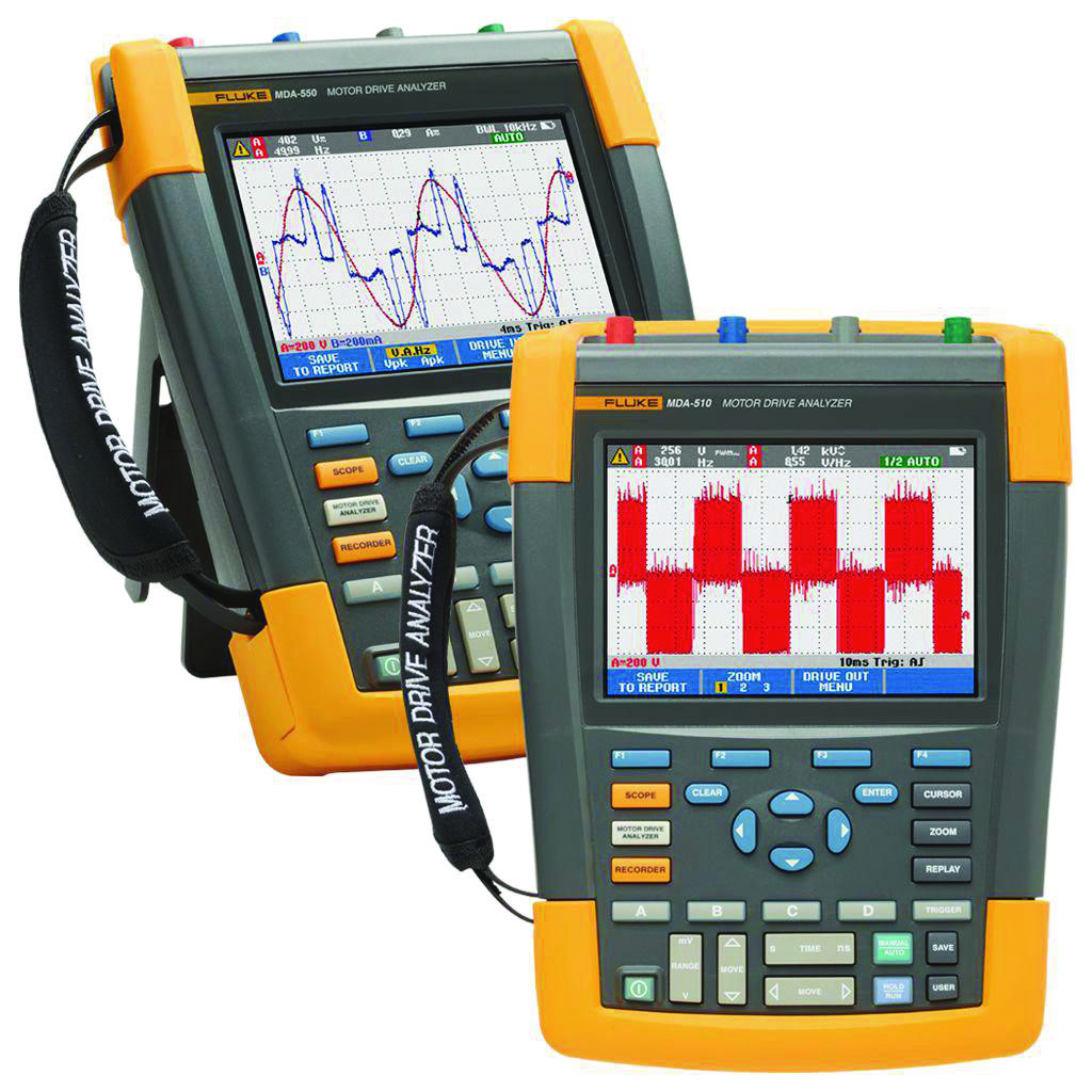 FLUKE MDA-550/FPC EU Motorantrieb-Analysator, 4 Kanäle, 500 MHz PRO MDA550-III + Premium Care