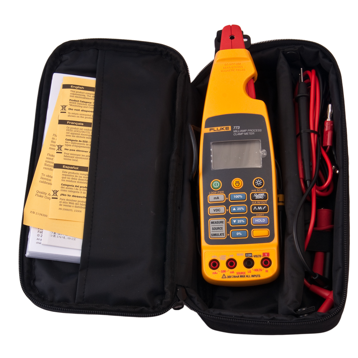 Fluke 773 Prozess Strommesszange Fluke Stromzange für SPS