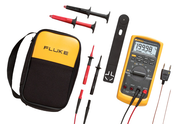 87VE2 Fluke 87V/E2 Industrielektriker Hand Multimeter Combo Kit