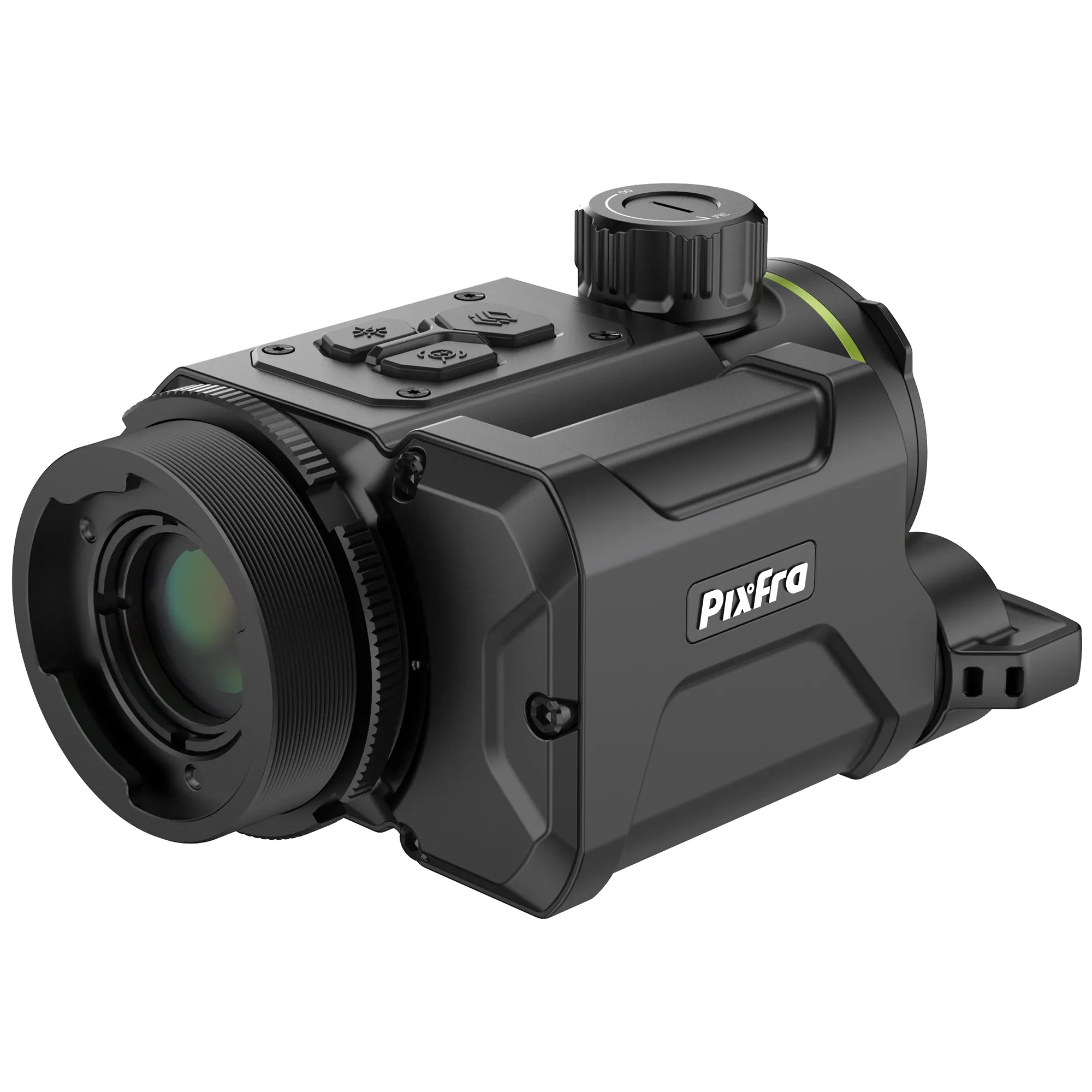 PIXFRA Taurus T650 LRF Wärmebild-Vorsatzgerät 640x512Px, NETD 18mK, OLED, Sichtfeld 15,4m
