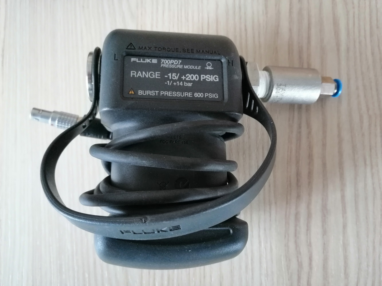 700PD7-2 Fluke 700PD7 Druckmodul -15 bis 200,00 psi -100 bis 1400,0 kPa -1 bis 14,000 bar wie 750PD7