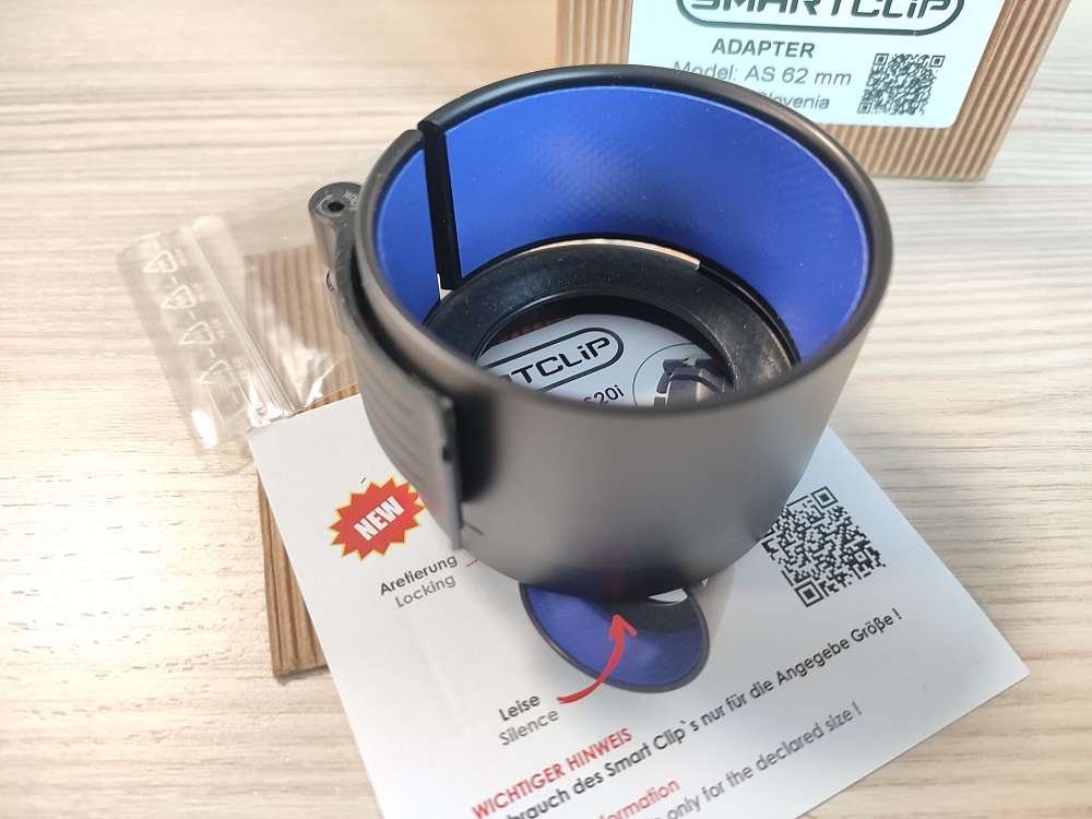 Smartclip-5 Smartclip Clip-on Klemmadapter Adapter M52x1 für Vorsatzgeräte HikMicro