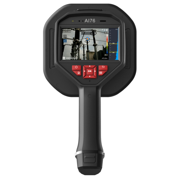 AI76-3 Hikmicro AI76 Industrie Schallkamera Gasleck Gaskamera Leckagekamera mit 128 Mikrofonen