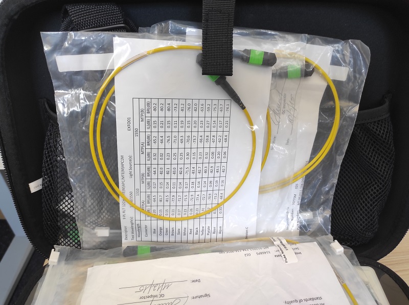 MFTK-140621-2 FLUKE Networks MFTK-MM850-SM1550 | MultiFiber Pro-Kit, MPO Power Meter Multimode & 1550 nm Singlemod
