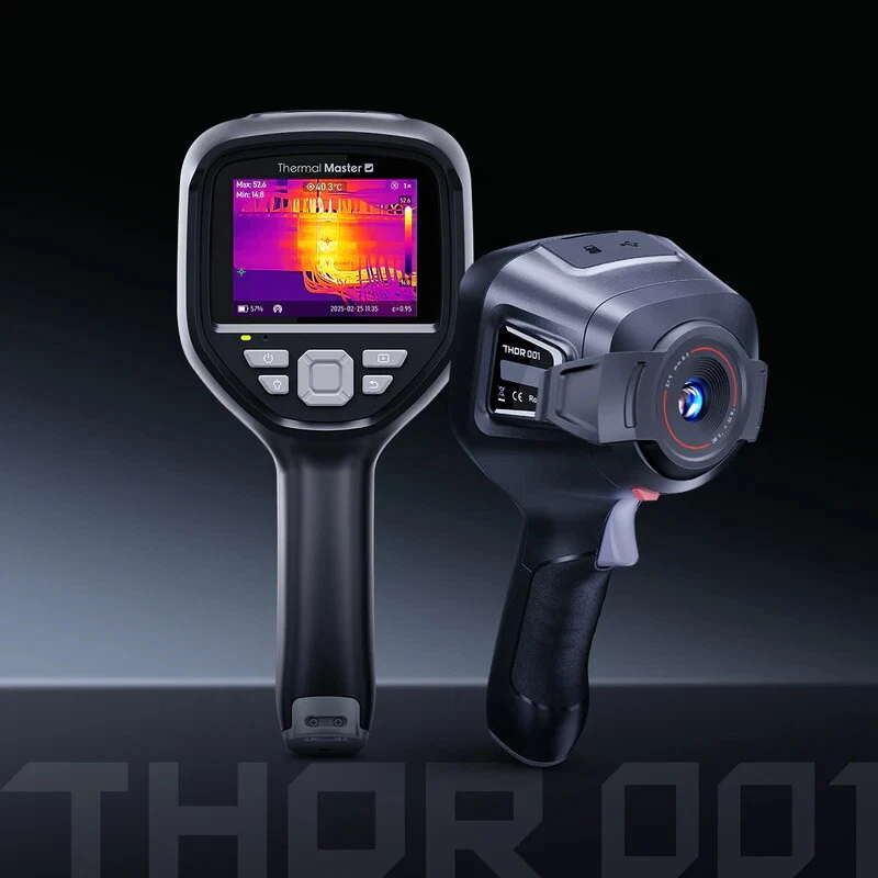 Thermal Master Thor001 Wärmebildkamera, 256x192px, SuperIR 512x384px, 35mK Infiray