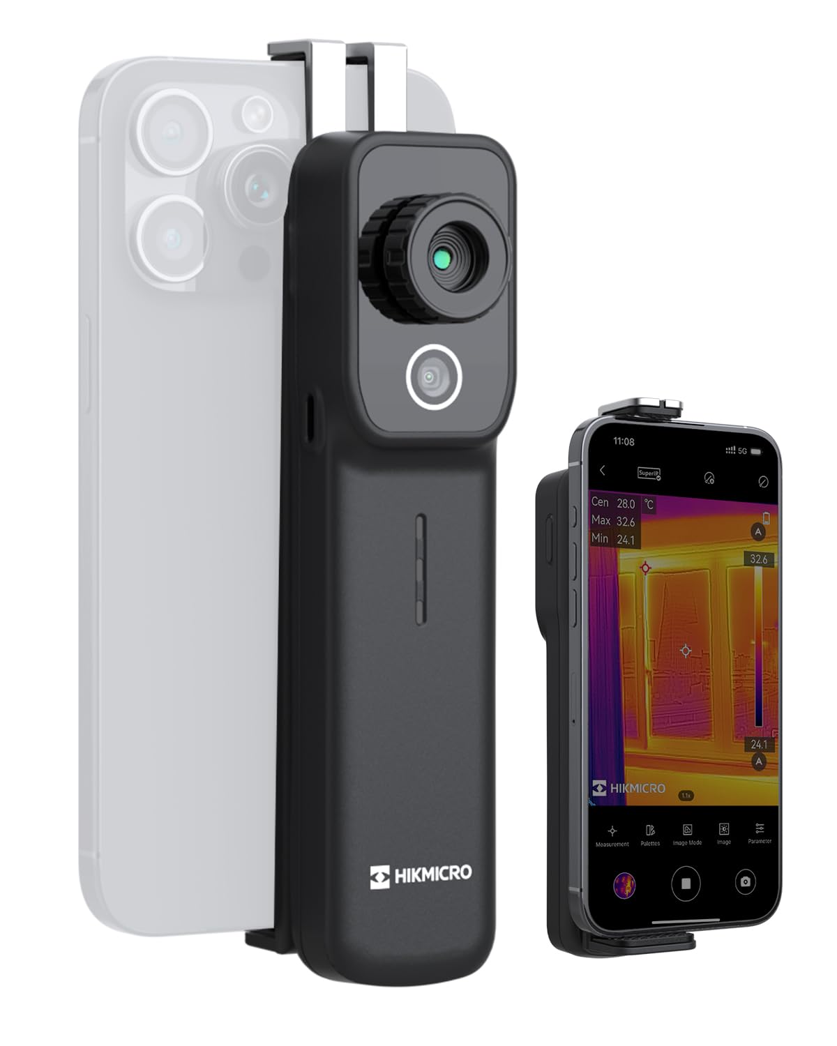 HIKMICRO MiniX WiFi Wärmebildkamera für IOS, Android und Windows 