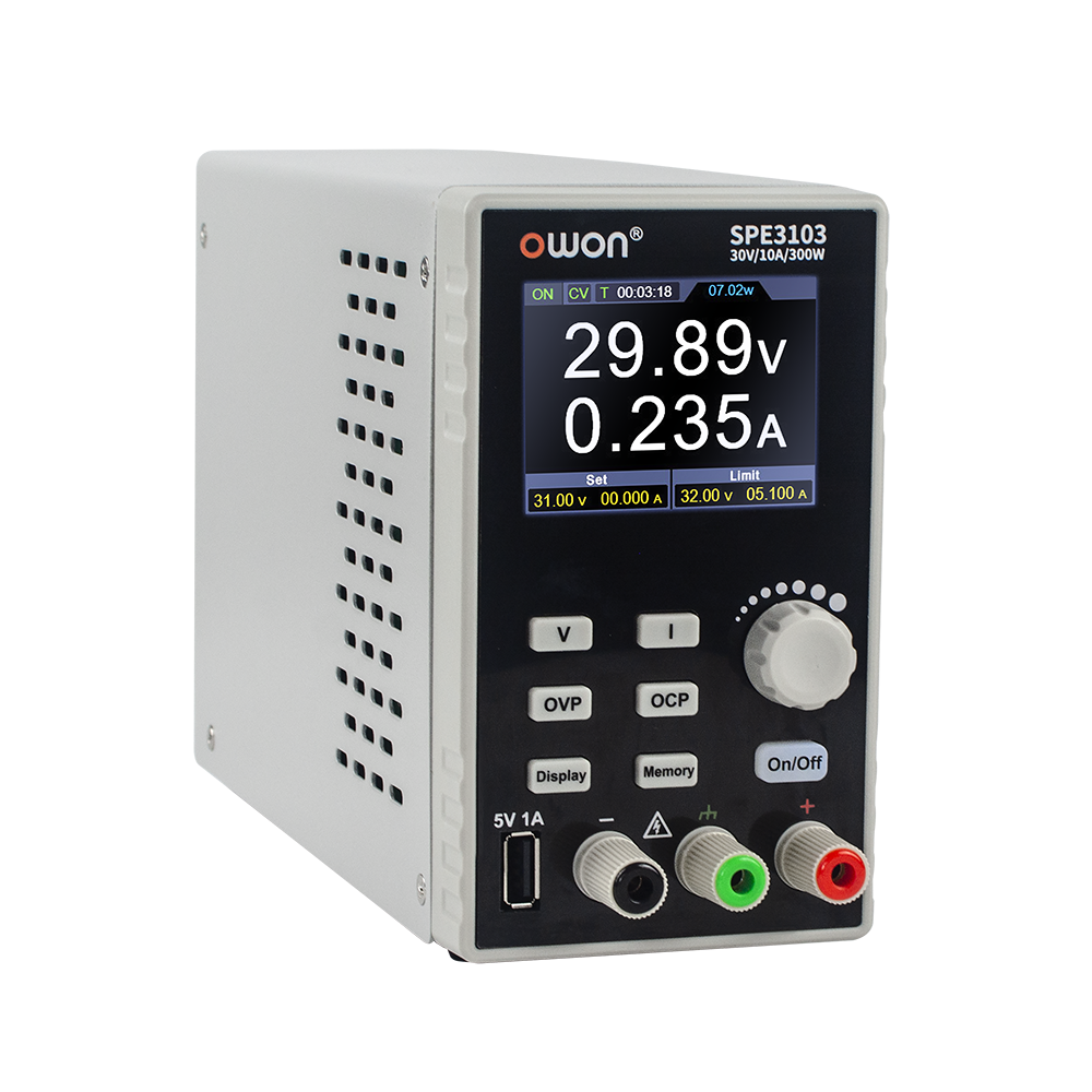 OWON-SPE-2 OWON SPE3103 Netzteil 1 Kanal 0-30V 10A 300W Labornetzgerät USB SCPI