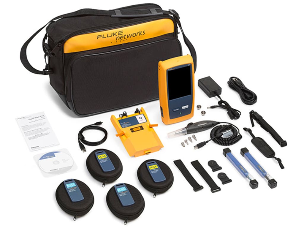 Fluke_Networks_OFP2-100-QI Fluke OFP2-100-QI INT OptiFiber Pro Quad OTDR Multimode und Singlemode + Inspektionskamera
