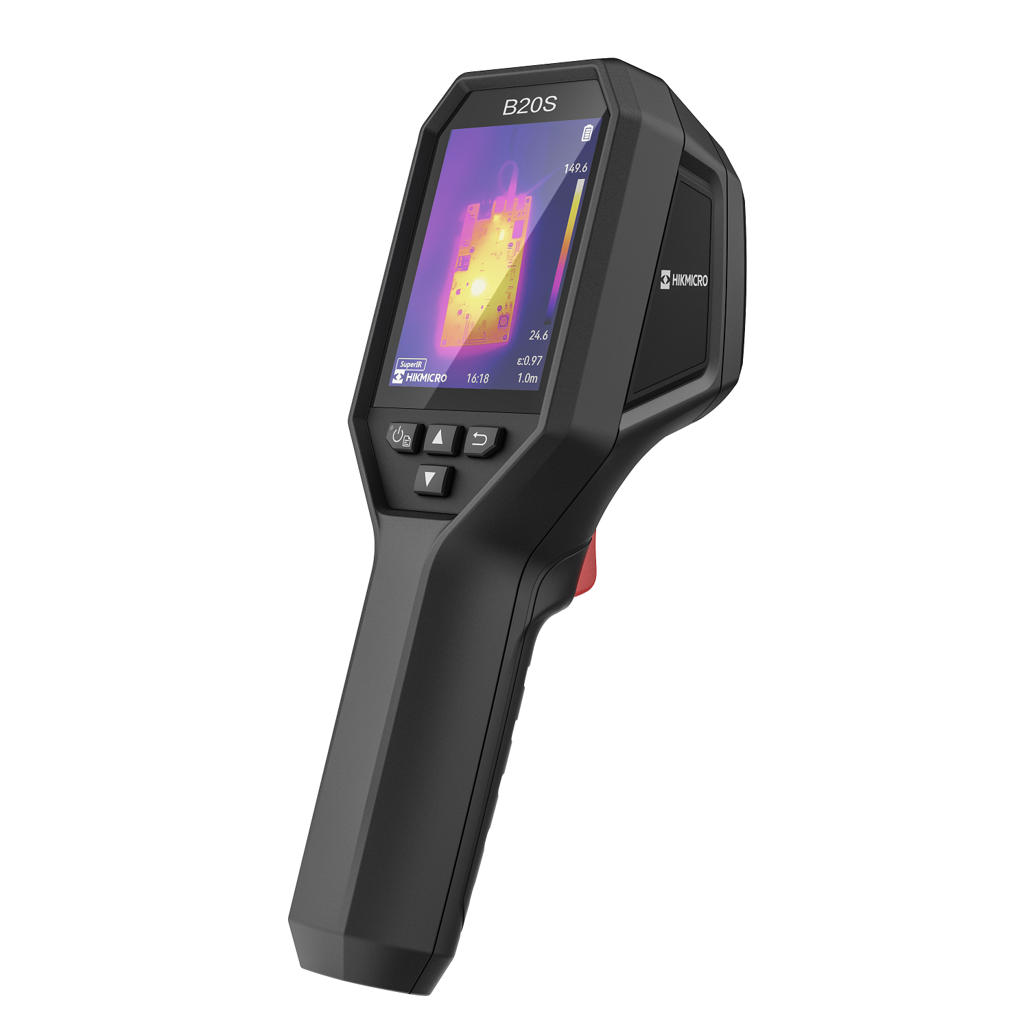 HIKMICRO B20S Wärmebildkamera 256x192 Pixel -20° bis 550°C, 25Hz, 40mK 3,2" Display HIKMICRO B20S Wärmebildkamera 256x192 Pixel -20° bis 550°C, 25Hz, 40mK 3,2" Display