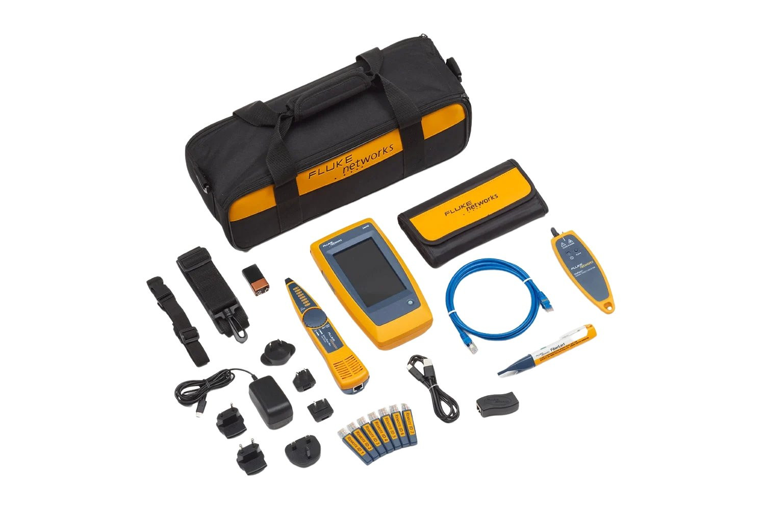 Fluke Networks LIQ-KIT-VFL-FBRLRT LinkIQ Netzwerktester bis 10GBit + POE + VLAN + LWL Fluke Networks LIQ-KIT-VFL-FBRLRT LinkIQ Netzwerktester bis 10GBit + POE + VLAN + LWL